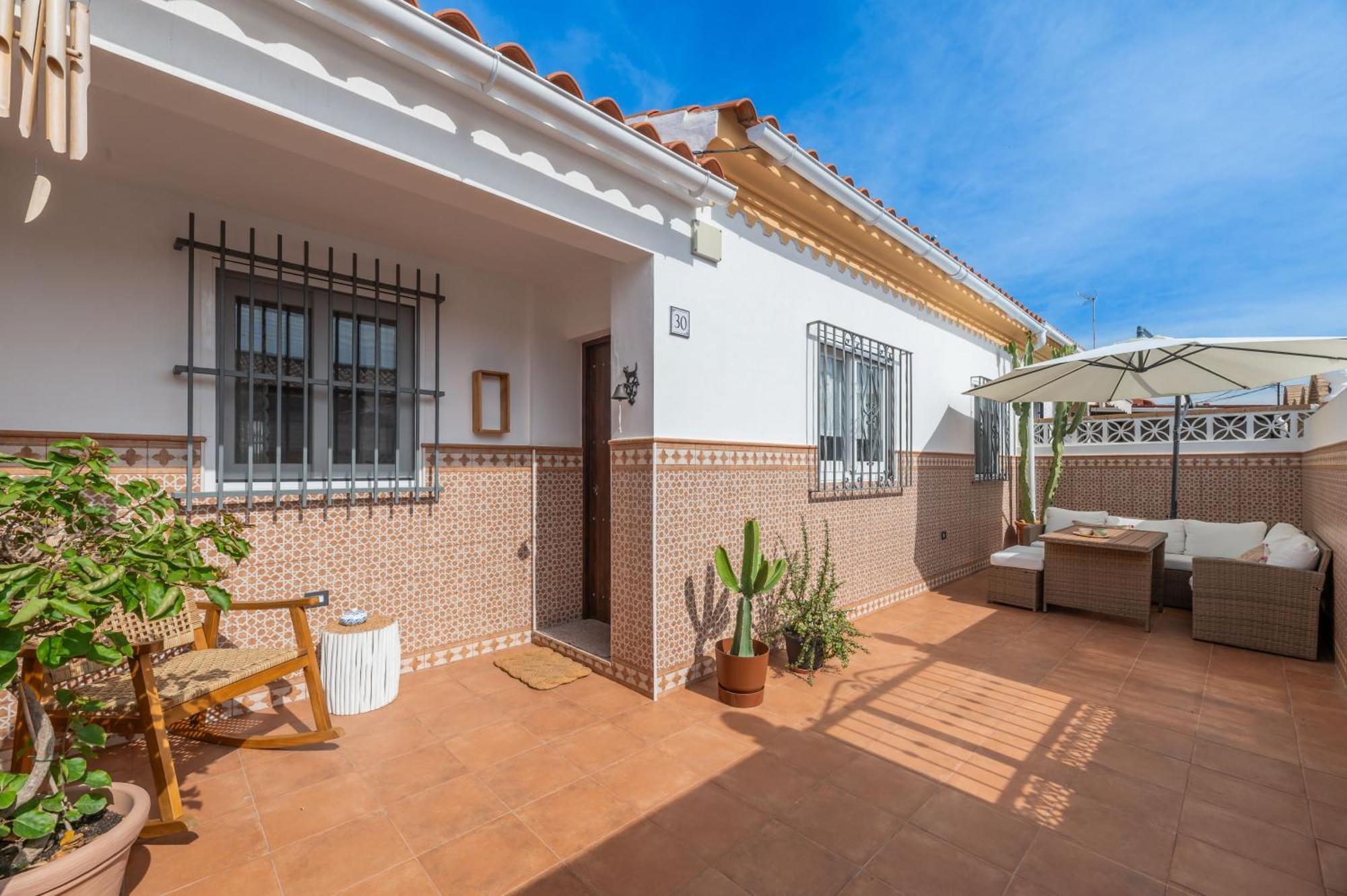 Casa Silvia - Piscina Y Playa Villa Málaga Exterior foto